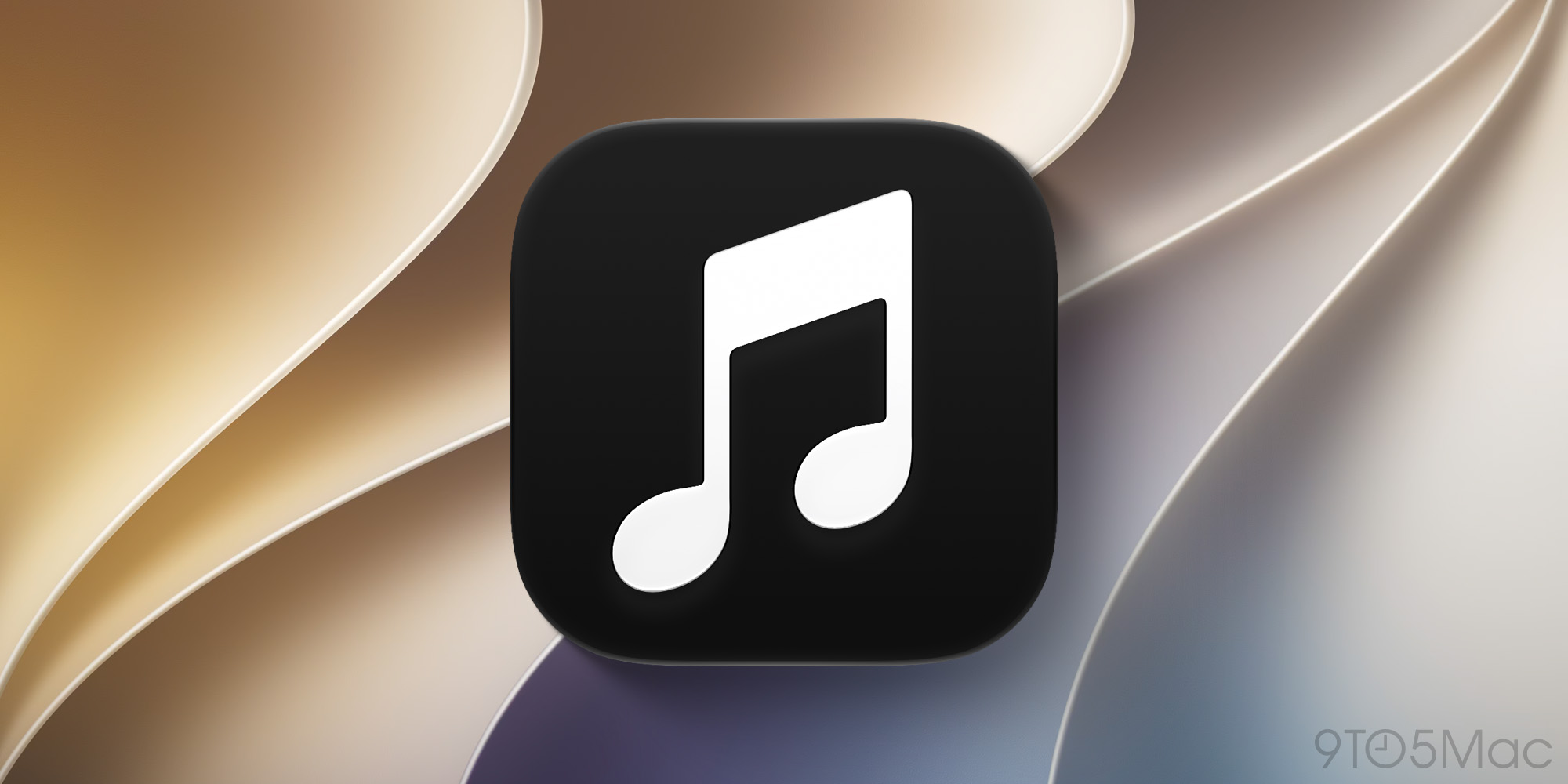 Apple Music new icon dark mode
