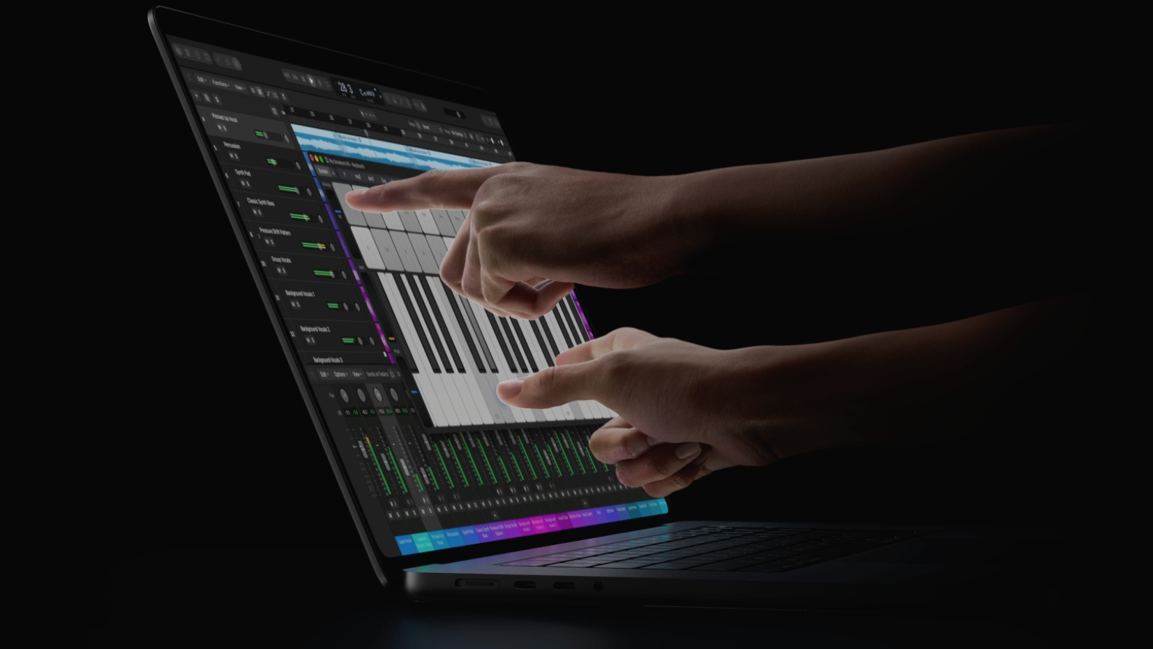 oled macbook pro touch