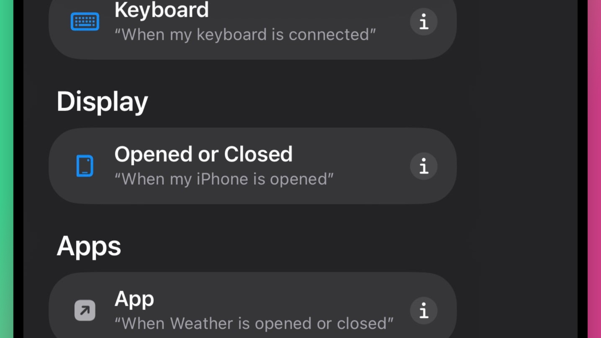 shortcuts