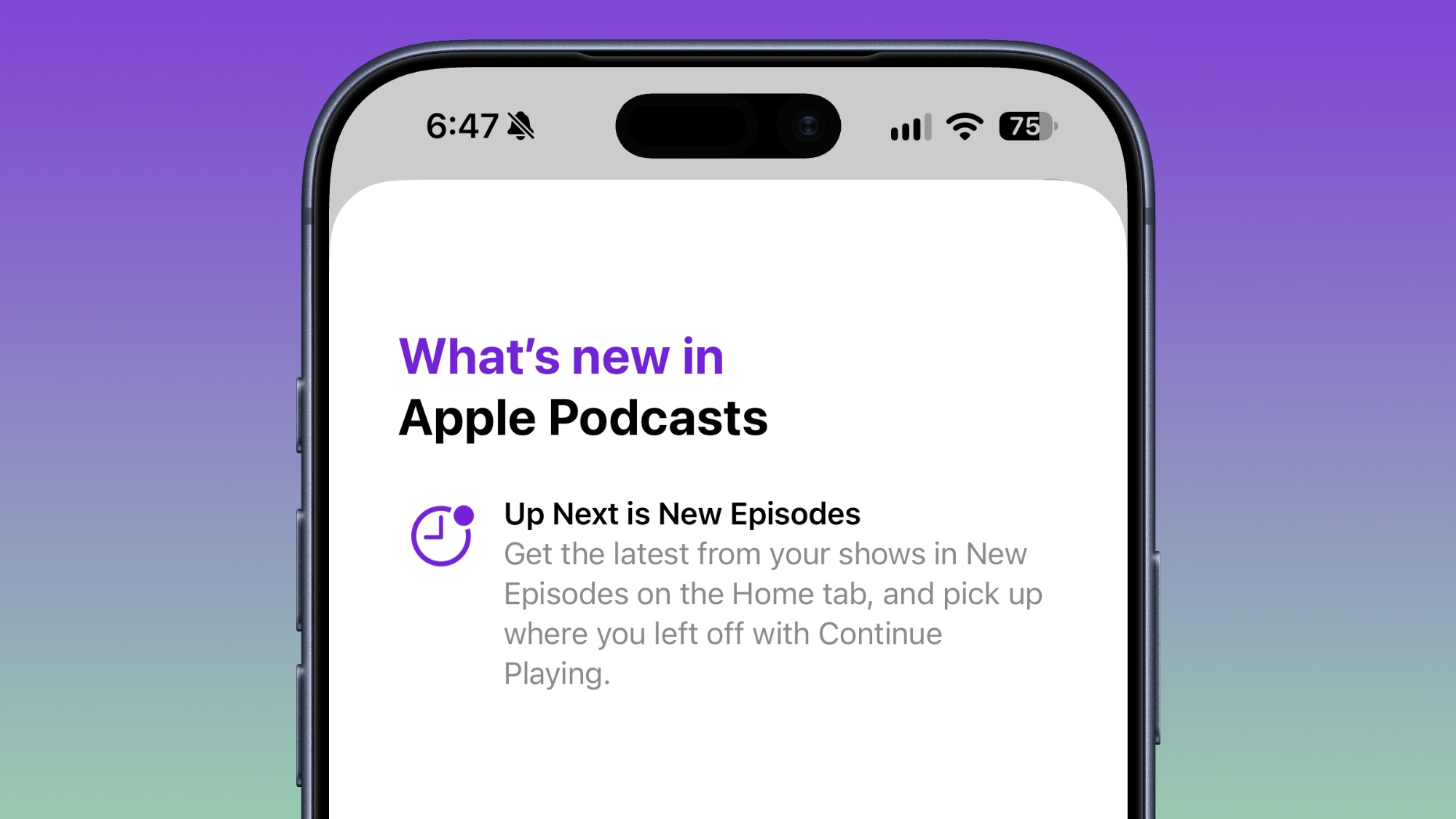 ios 27 2 podcasts